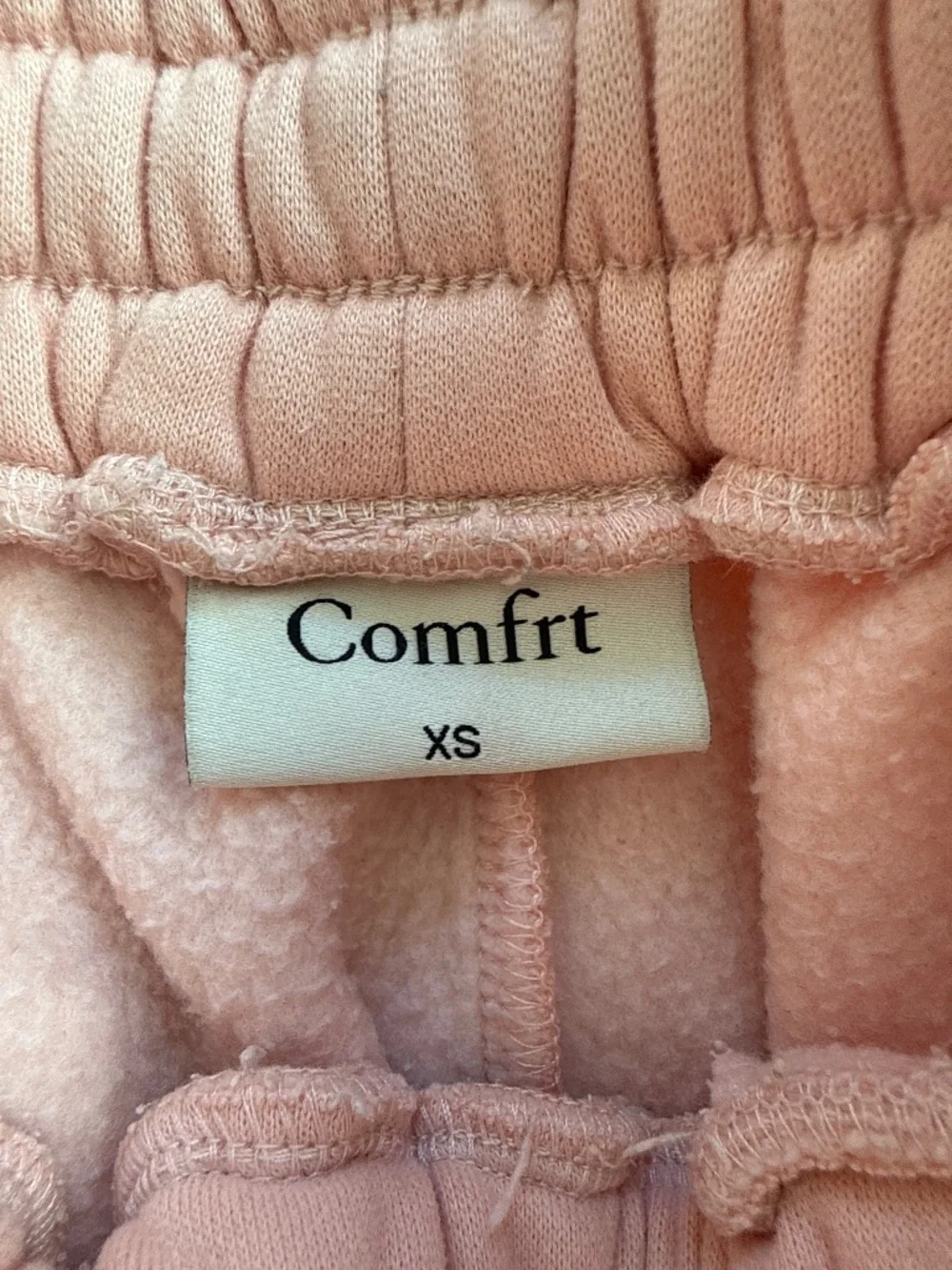 Comfrt Peach Pink Pastel Sweat Set - Picture 9 of 9